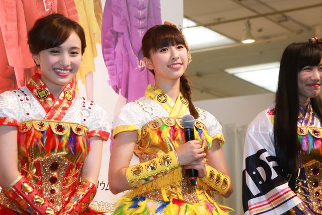 百田夏菜子、玉井詩織、佐々木彩夏、高城れにが登場！「～サイリウムが照らす未来～　ももいろクローバーZ　結成10周年記念展」オープニングイベント（6枚目）