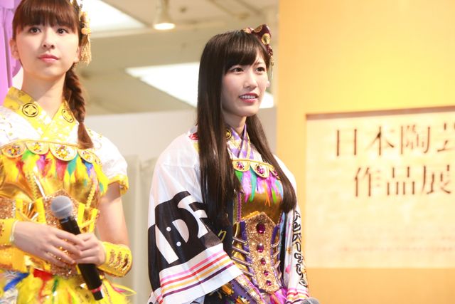 百田夏菜子、玉井詩織、佐々木彩夏、高城れにが登場！「～サイリウムが照らす未来～　ももいろクローバーZ　結成10周年記念展」オープニングイベント（7枚目）