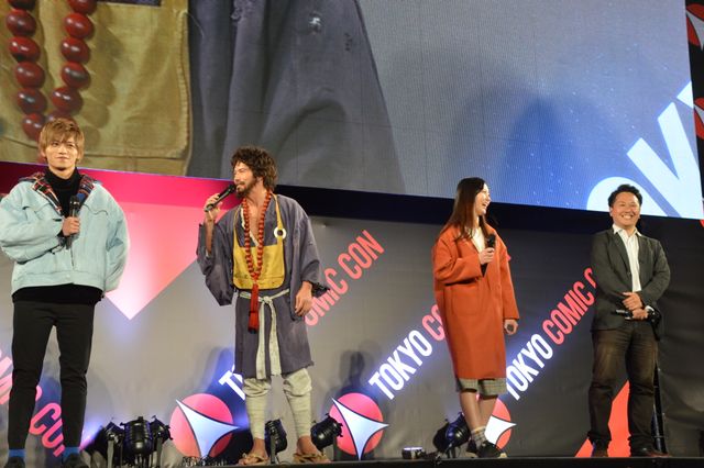 市原隼人、袈裟姿で東京コミコンに登場！映画『喝風太郎』製作発表会（7枚目）