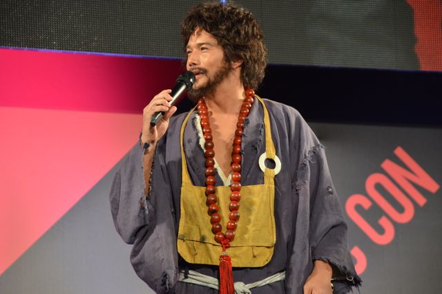 市原隼人、袈裟姿で東京コミコンに登場！映画『喝風太郎』製作発表会（8枚目）