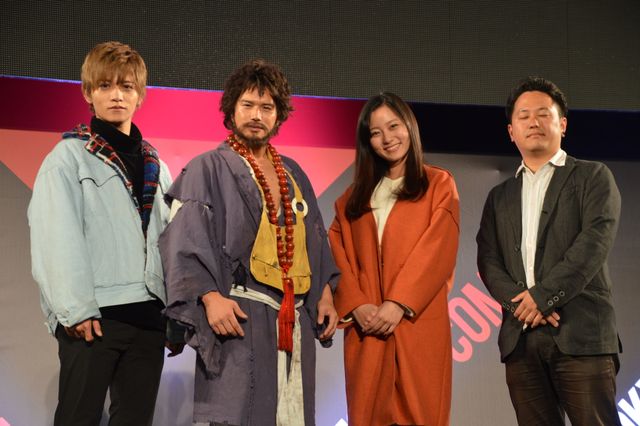 市原隼人、袈裟姿で東京コミコンに登場！映画『喝風太郎』製作発表会（14枚目）