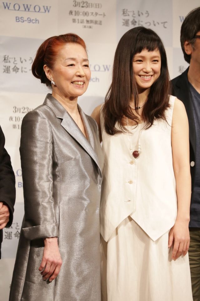 永作博美、宮本信子を尊敬…連続ドラマＷ「私という運命について」の完成披露試写会フォトギャラリー（2枚目）