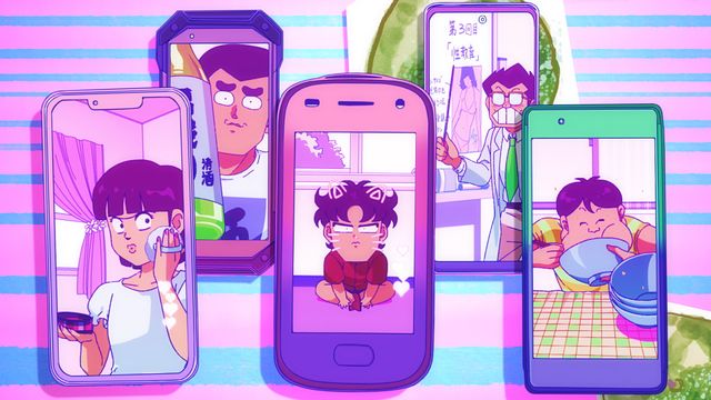 懐かしのキャラ続々！TVアニメ「ハイスクール！奇面組」MV場面カット（3枚目）