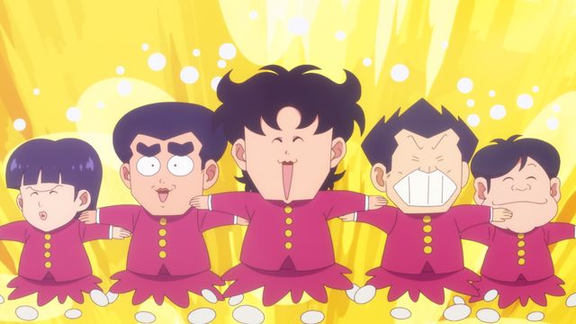 懐かしのキャラ続々！TVアニメ「ハイスクール！奇面組」MV場面カット（4枚目）