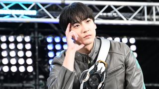 新仮面ライダー「マイス」お披露目　秋谷郁甫、ファンの前で変身ポーズ生披露「ぜひ自主練して」