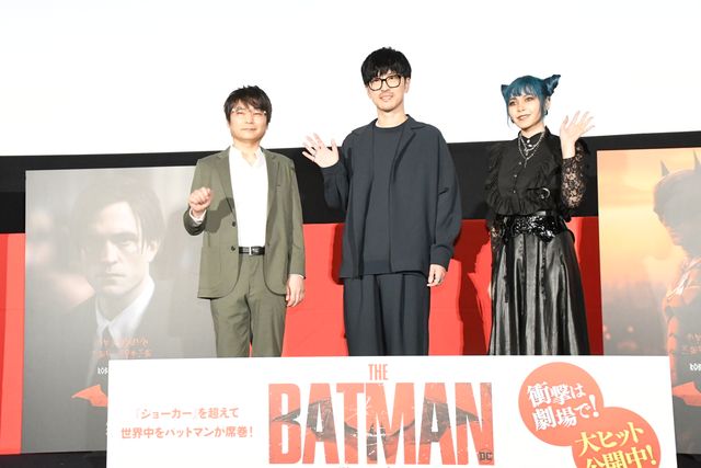 ファイルーズあい、猫耳で登壇！『THE BATMAN－ザ・バットマン－』大ヒット御礼舞台あいさつ（6枚目）