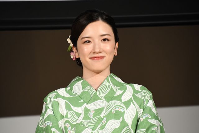 永野芽郁の美しい浴衣姿！映画『こんにちは、母さん』イベント：フォトギャラリー