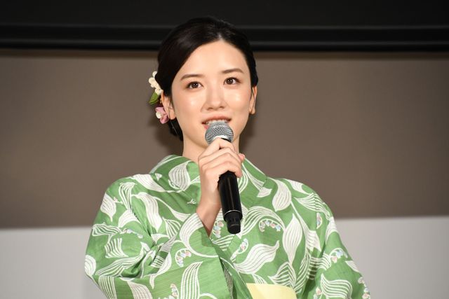 永野芽郁の美しい浴衣姿！映画『こんにちは、母さん』イベント（10枚目）