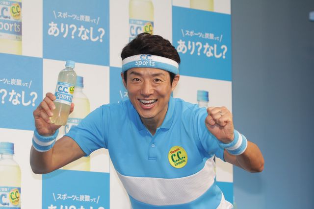 熱血漢・松岡修造が応援団長！「C.C.スポーツ」新CM発表会ギャラリー：フォトギャラリー