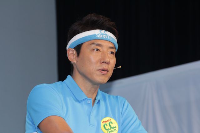 熱血漢・松岡修造が応援団長！「C.C.スポーツ」新CM発表会ギャラリー（6枚目）