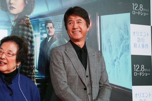 ケネス・ブラナー＆草刈正雄がにっこり！『オリエント急行殺人事件』スペシャルイベント（7枚目）