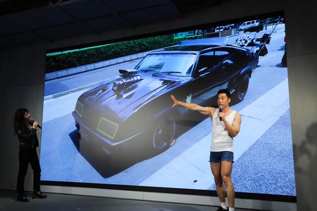 なかやまきんに君登場！「マッドワールドV8展」オープニングイベントの様子（2枚目）