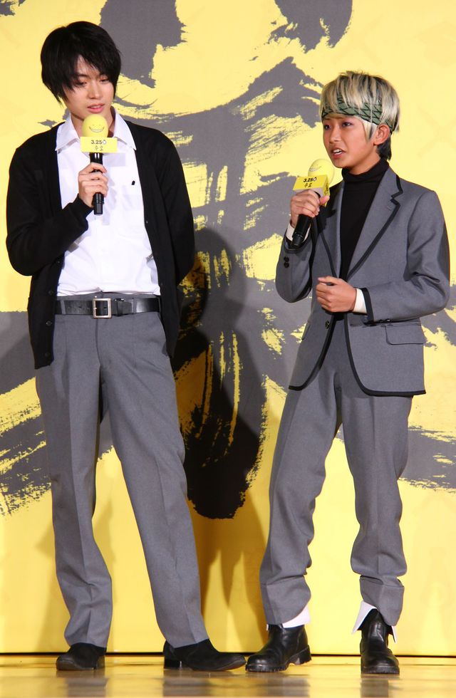 山田涼介、菅田将暉らが劇中の制服姿で登場！『暗殺教室～卒業編～』公開直前学生限定イベントギャラリー（8枚目）