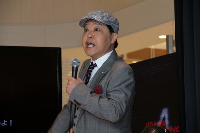 上島の目に涙が…映画『パラノーマル・アクティビティ4』イベント フォトギャラリー（4枚目）