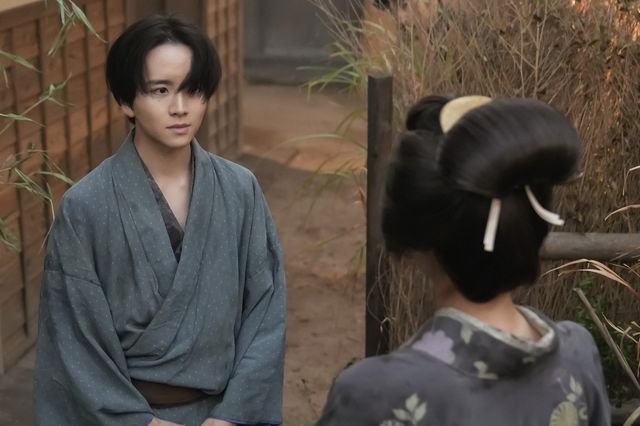 「ばけばけ」より板垣李光人演じる雨清水三之丞