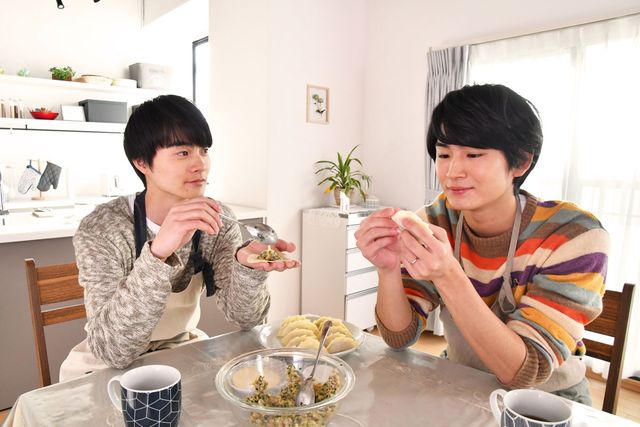 結木滉星＆矢作穂香が見つめ合う…！「主夫メゾン」第6話場面カット（4枚目）