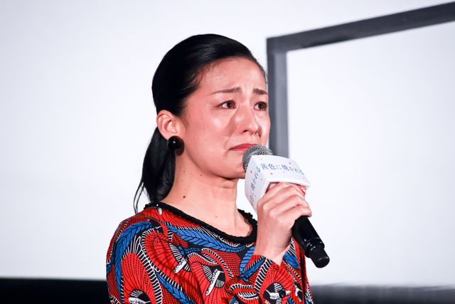 尾野真千子、和田庵、片山友希、石井裕也監督が思いを語る『茜色に焼かれる』公開前夜最速上映会（3枚目）