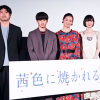 尾野真千子 和田庵 片山友希 石井裕也監督が思いを語る 茜色に焼かれる 公開前夜最速上映会 フォトギャラリー シネマトゥデイ