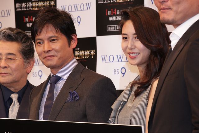 織田裕二、松嶋菜々子、漫画原作の新ドラマ完成披露に登壇：フォトギャラリー