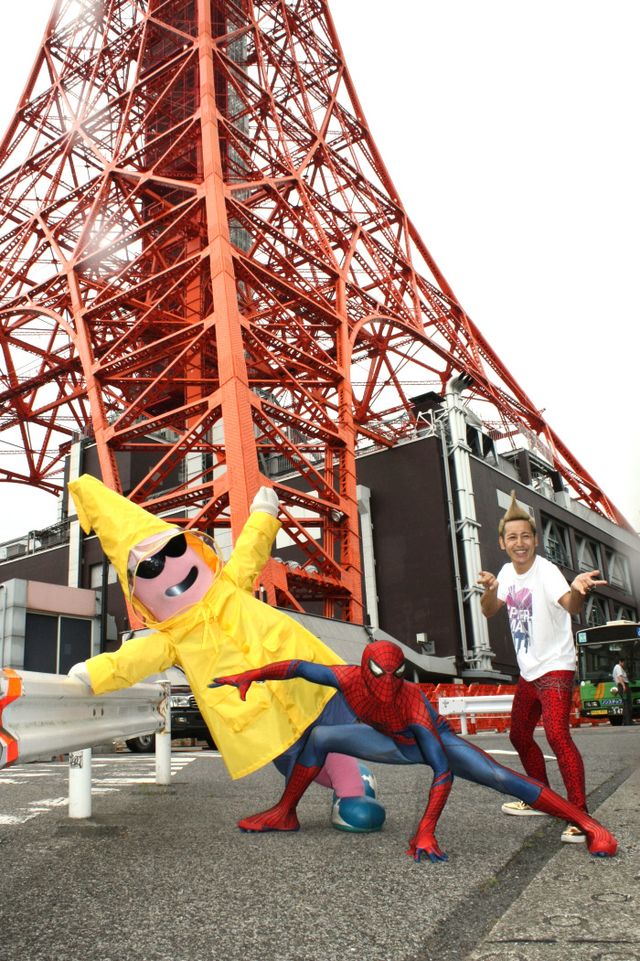 スパイダーマンとノッポン兄の熱い抱擁も！『アメイジング・スパイダーマン』の公開記念イベントフォトギャラリー（5枚目）