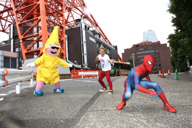 スパイダーマンとノッポン兄の熱い抱擁も！『アメイジング・スパイダーマン』の公開記念イベントフォトギャラリー（6枚目）