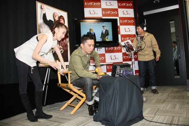 映画『ヒッチコック』プロモーション映像制作公開アフレコフォトギャラリー（4枚目）