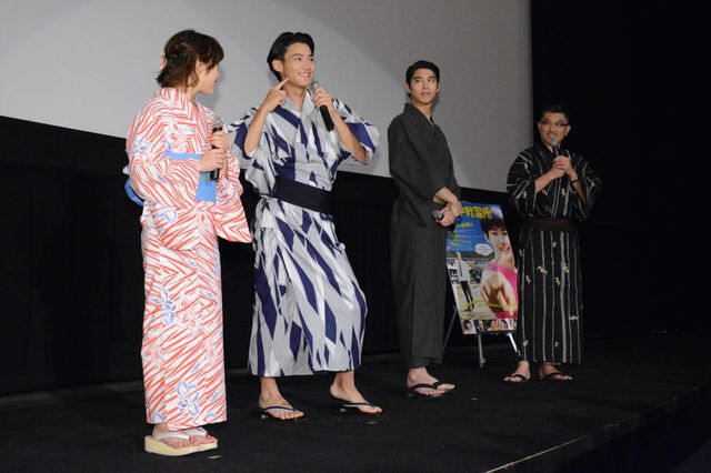 野村周平、精神年齢は8歳!?『森山中教習所』初日舞台あいさつフォトギャラリー：フォトギャラリー