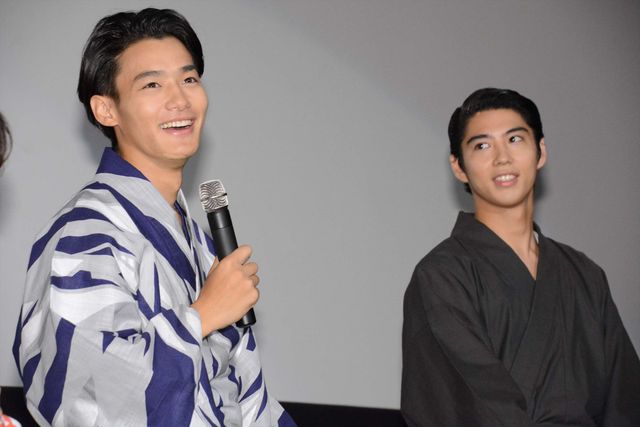 野村周平、精神年齢は8歳!?『森山中教習所』初日舞台あいさつフォトギャラリー（3枚目）