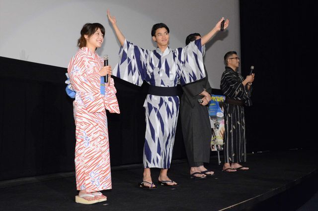 野村周平、精神年齢は8歳!?『森山中教習所』初日舞台あいさつフォトギャラリー