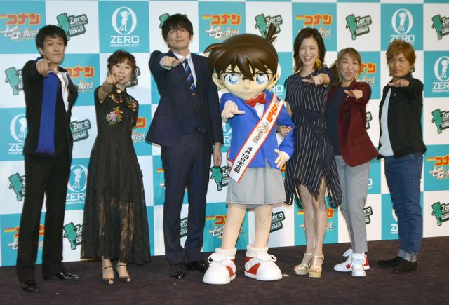 上戸彩、美声告白に「ごちそうさまです」映画『名探偵コナン　ゼロの執行人』公開記念舞台あいさつ（15枚目）