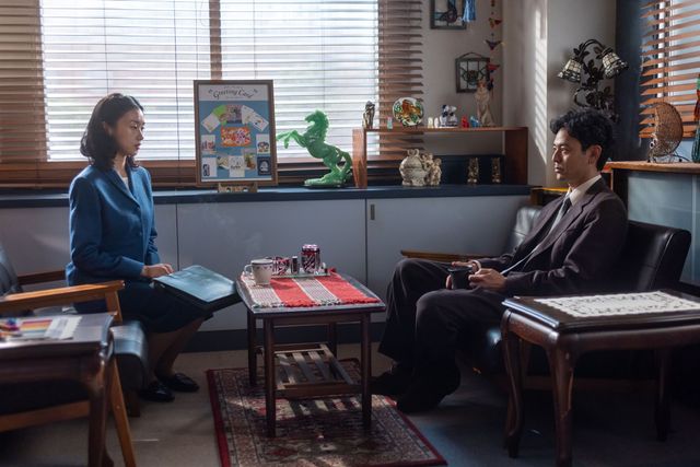 第102回より蘭子（河合優実）と八木信之介（妻夫木聡）