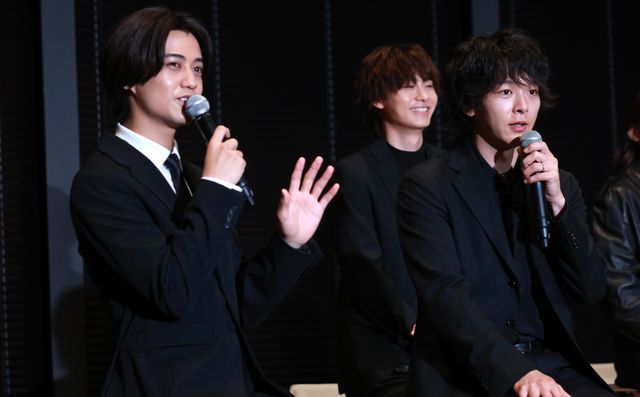 爆イケ！高橋海人＆中村倫也「DOPE　麻薬取締部特捜課」制作発表会見（2枚目）