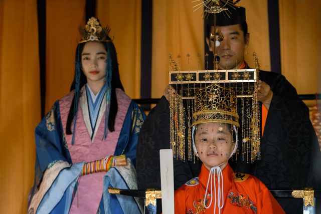 道長の孫が帝に！後一条天皇の即位式「光る君へ」第44回場面写真（2枚目）