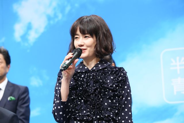 佐藤健が朝ドラに！「半分、青い。」出演者発表会見（10枚目）