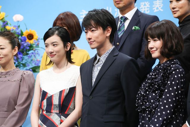 佐藤健が朝ドラに！「半分、青い。」出演者発表会見（15枚目）