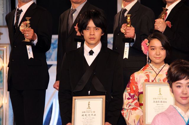 豪華絢爛！福士蒼汰、能年玲奈、登坂広臣、池松壮亮、小松菜奈ら受賞者たち【第38回日本アカデミー賞】（6枚目）
