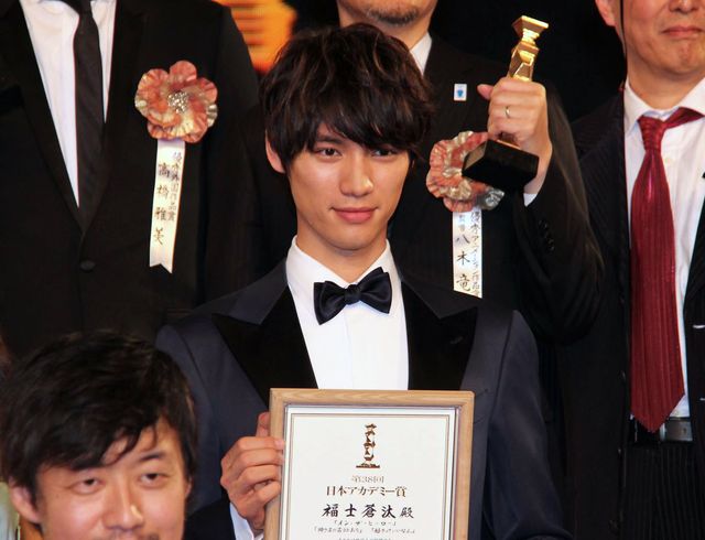 豪華絢爛！福士蒼汰、能年玲奈、登坂広臣、池松壮亮、小松菜奈ら受賞者たち【第38回日本アカデミー賞】（10枚目）