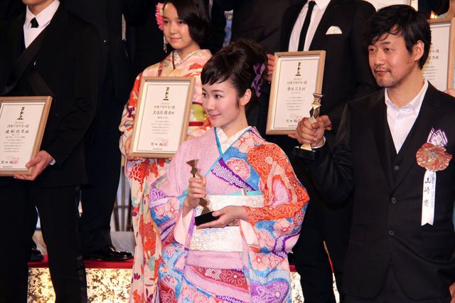 豪華絢爛！福士蒼汰、能年玲奈、登坂広臣、池松壮亮、小松菜奈ら受賞者たち【第38回日本アカデミー賞】（13枚目）