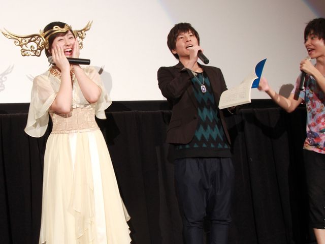 ももクロ・あーりんが深夜に降臨！映画『聖闘士星矢 LEGEND of SANCTUARY』公開記念オールナイトイベントフォトギャラリー（9枚目）