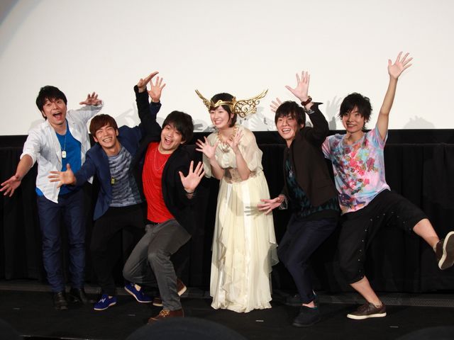 ももクロ・あーりんが深夜に降臨！映画『聖闘士星矢 LEGEND of SANCTUARY』公開記念オールナイトイベントフォトギャラリー（11枚目）