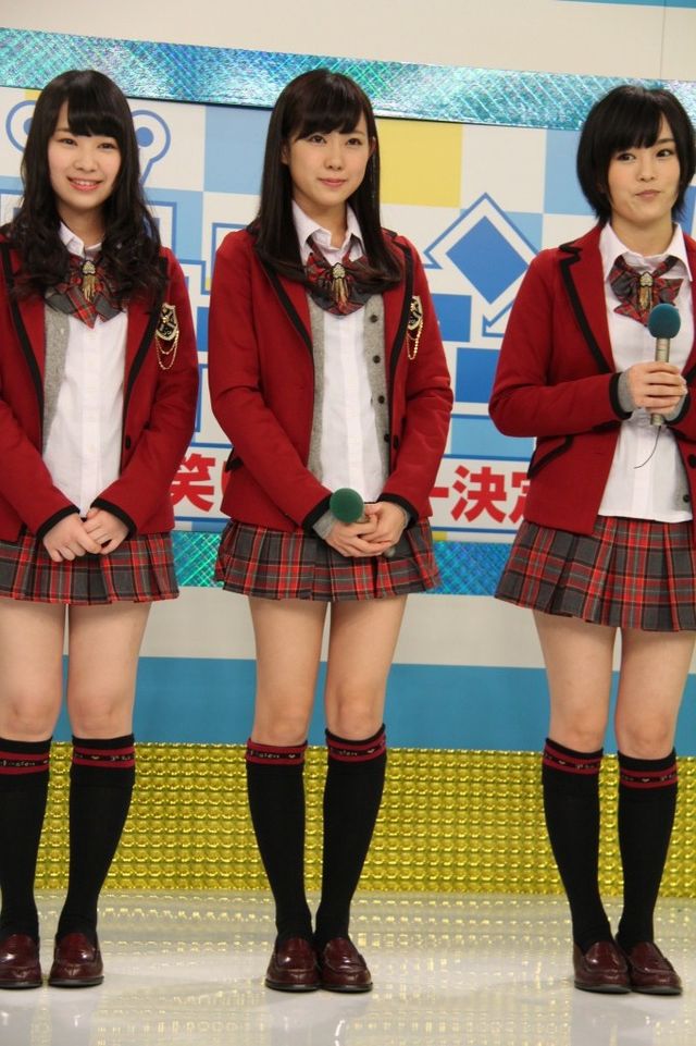 制服風の衣装でかわいい！NMB48会見フォトギャラリー（9枚目）