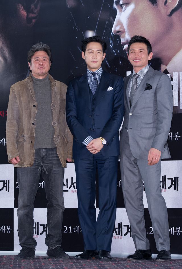 映画『新世界』イ・ジョンジェ＆ファン・ジョンミン＆チェ・ミンシク、演技派3人が語る男の話＜韓国JPICTURES＞：フォトギャラリー