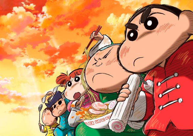 ももいろクローバーZ×『クレヨンしんちゃん』！新作でももクロがアニメ化!!（4枚目）