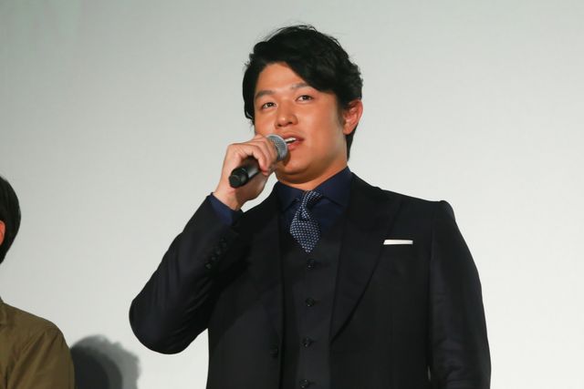 山崎賢人『羊と鋼の森』初日舞台あいさつ（9枚目）