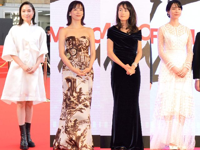今年も美しさがすごい！（左から）広瀬アリス、水川あさみ、後藤久美子、のん