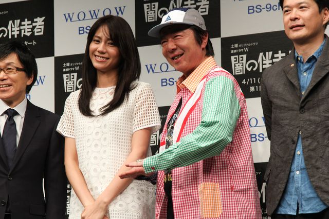 松下奈緒の美脚！「闇の伴走者」完成披露試写会フォトギャラリー（4枚目）