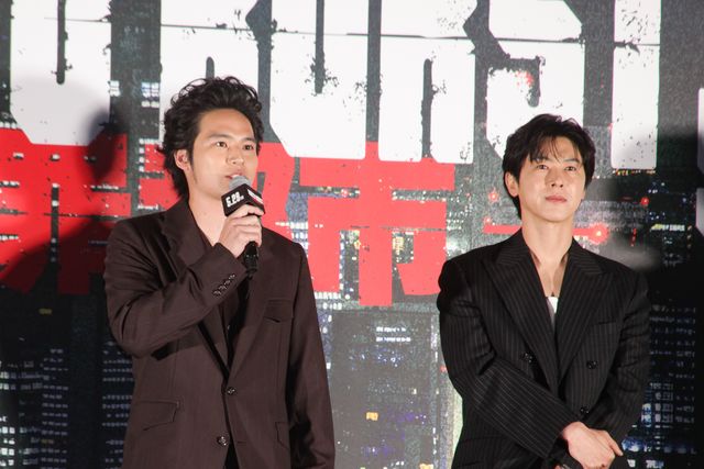 水上恒司＆ユンホ（東方神起）、サプライズゲストとハグ！『TOKYO BURST-犯罪都市-』公開直前イベント（13枚目）