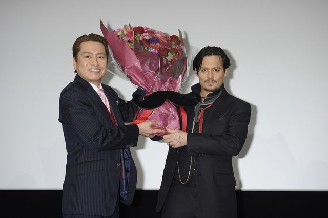 ジョニー・デップと声優・平田広明が20年越しの対面！フォトギャラリー（3枚目）