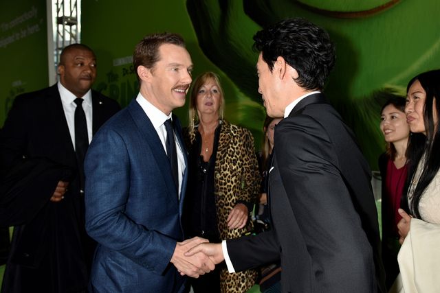 カンバーバッチ＆大泉洋が握手！『グリンチ』ワールドプレミア：フォトギャラリー