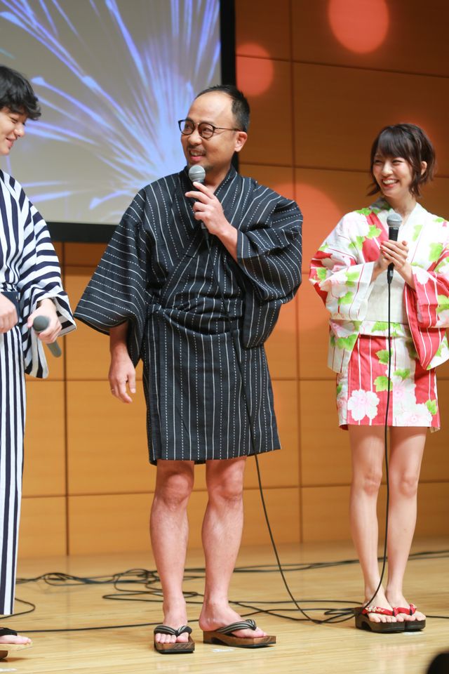 染谷将太、真野恵里菜、小島梨里杏らが浴衣で登場！「みんな！エスパーだよ！～欲望だらけのラブウォーズ～」イベントフォトギャラリー（12枚目）